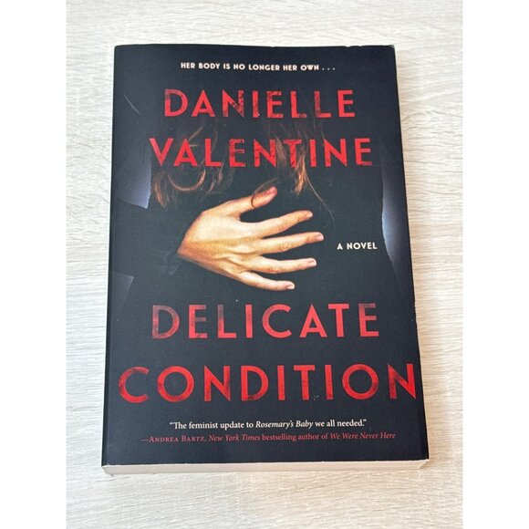 Delicate Condition Book Fiction Mystery Thriller Suspense Danielle Valentine - Picture 1 of 5